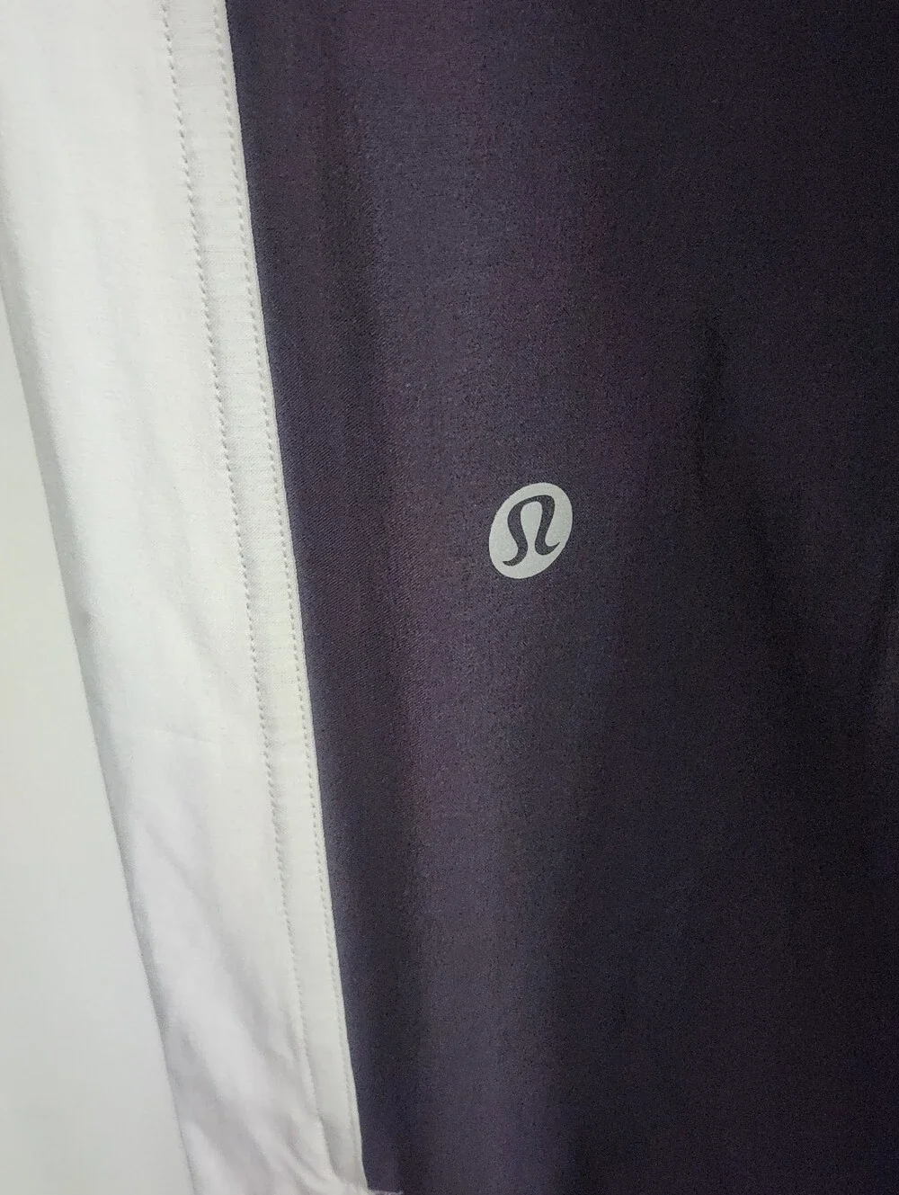 lululemon Adapted State High-Rise Jogger: Colourblock Black White Sz 0